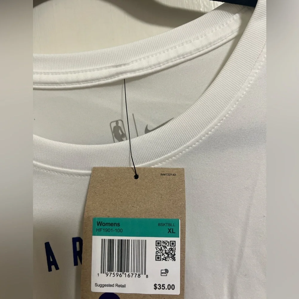 Nike Women's White Basketball Tee